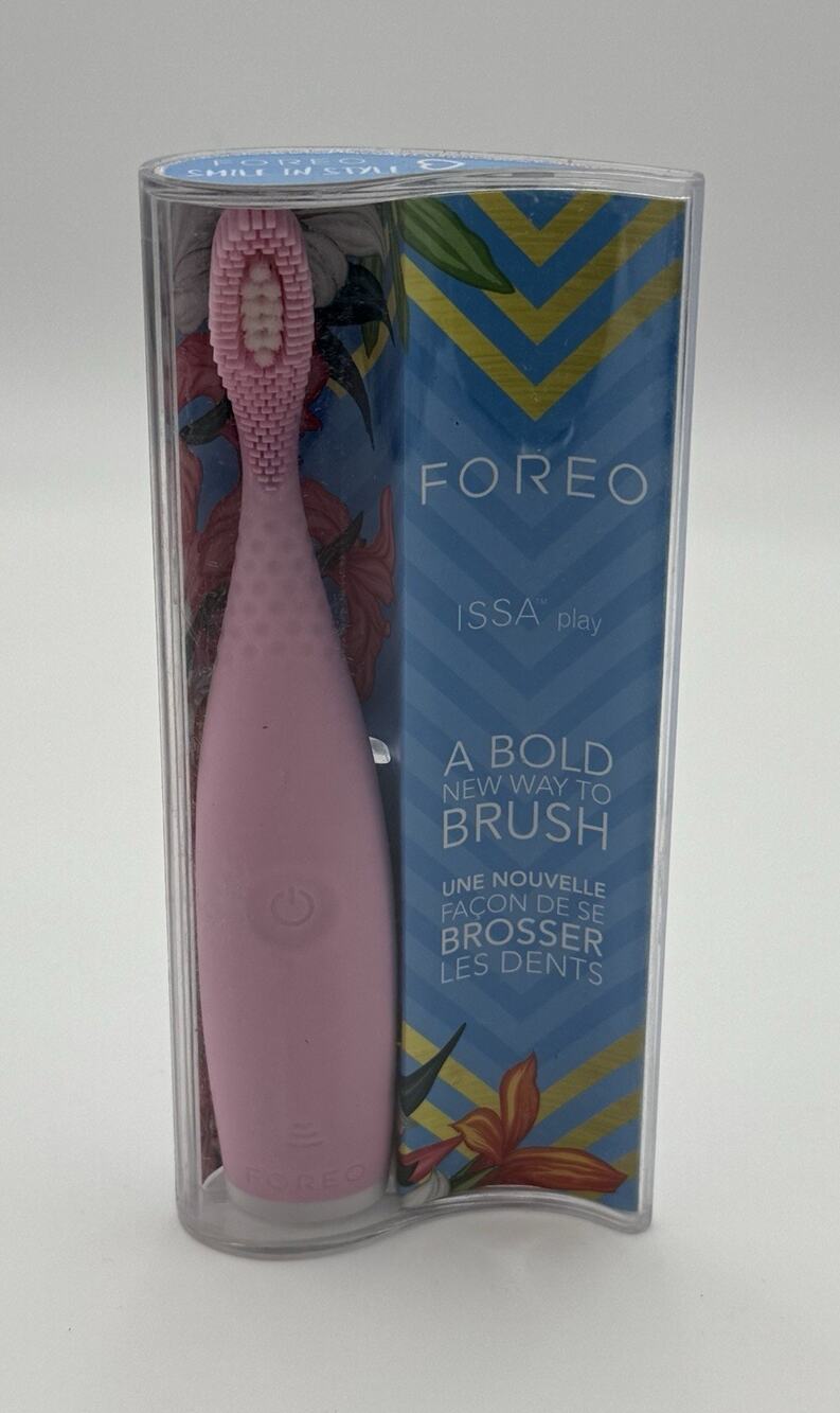 FOREO ISSA play electric toothbrush Silicone - Pink 🔥NEW🔥